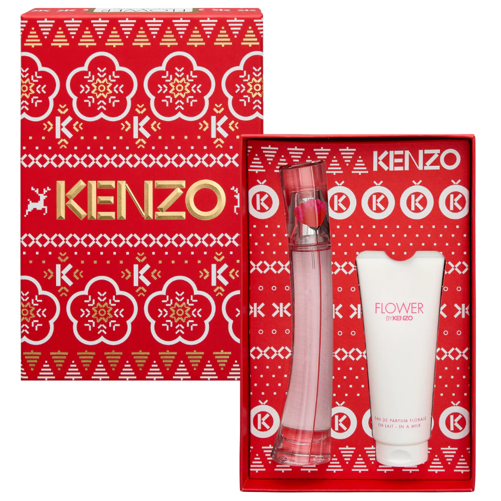 Kenzo Flower Poppy Bouquet Eau De Parfum Gift Set 30ml - Image 4