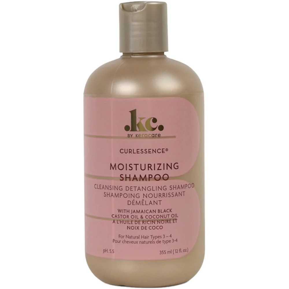 KeraCare Curlessence Moisturising Shampoo & Moisturising Rinse-Out Conditioner Twin 2 x 355ml - Image 2