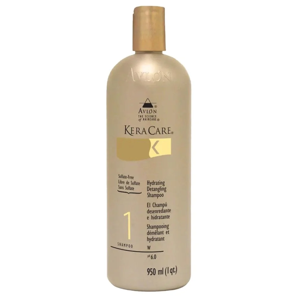 KeraCare Hydrating Detangling Shampoo 950ml & Conditioner 468g Twin - Image 2