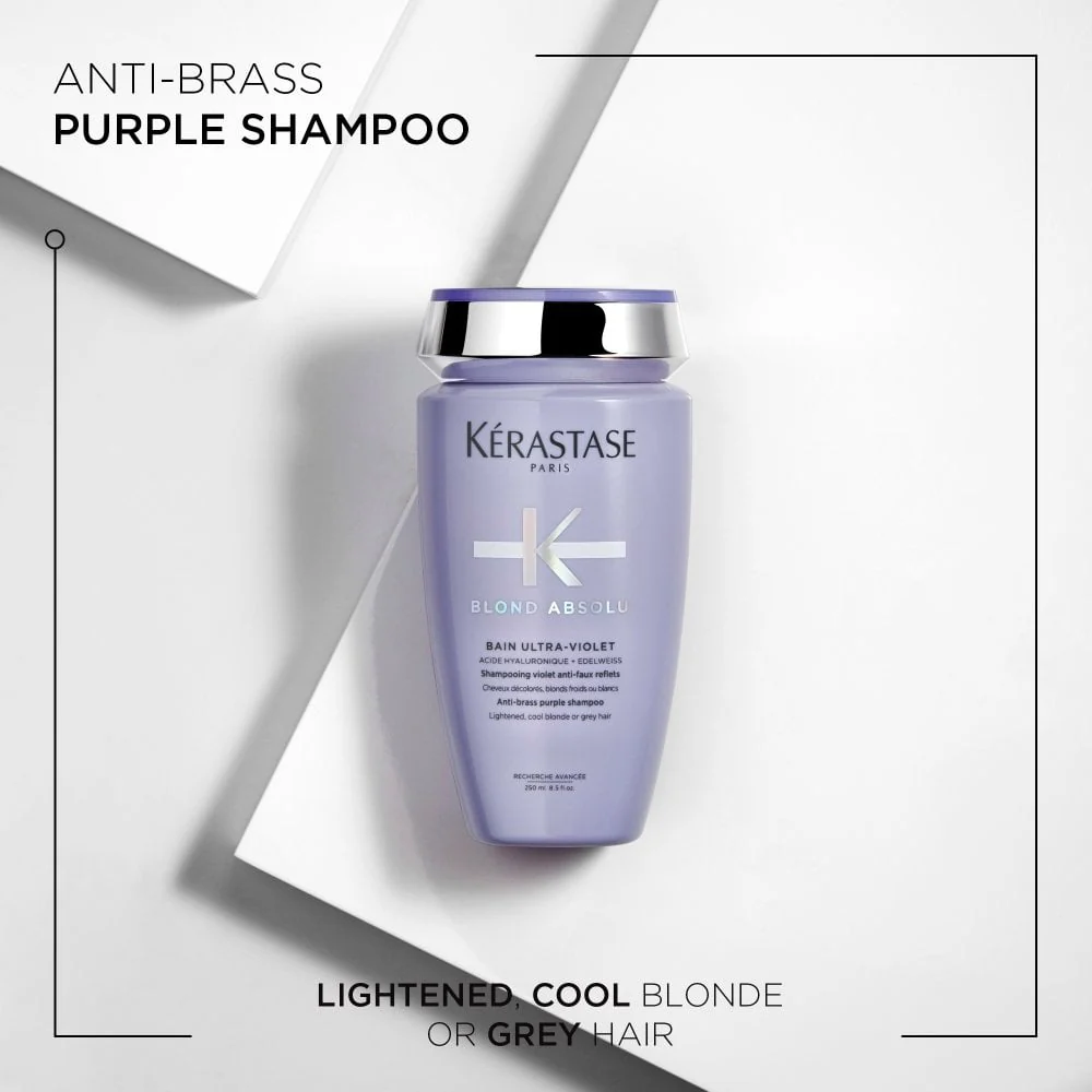 Kérastase Blond Absolu Bain Ultra-Violet Anti-Brass Purple Shampoo 250ml - Image 2