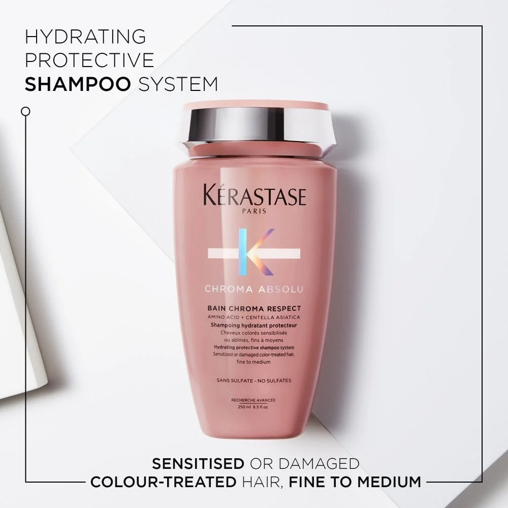 Kérastase Chroma Absolu Bain Chroma Respect Protective Shampoo 250ml - Image 3