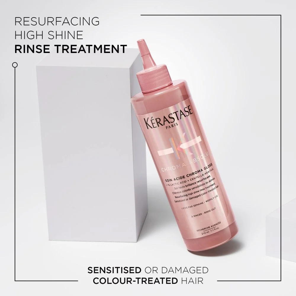 Kérastase Chroma Absolu Soin Acide Chroma Gloss Resurfacing Rinse Treatment 210ml - Image 3