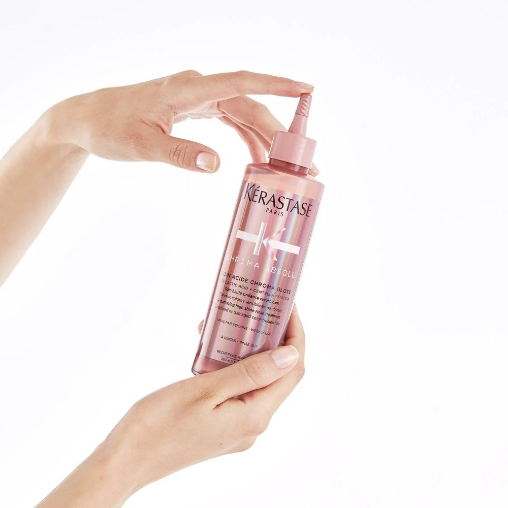 Kérastase Chroma Absolu Soin Acide Chroma Gloss Resurfacing Rinse Treatment 210ml - Image 9