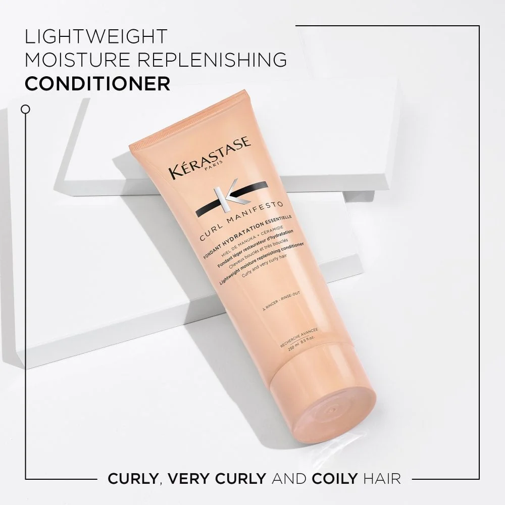 Kérastase Curl Manifesto Fondant Hydration Essentielle Moisture Replenishing Conditioner 250ml - Image 2