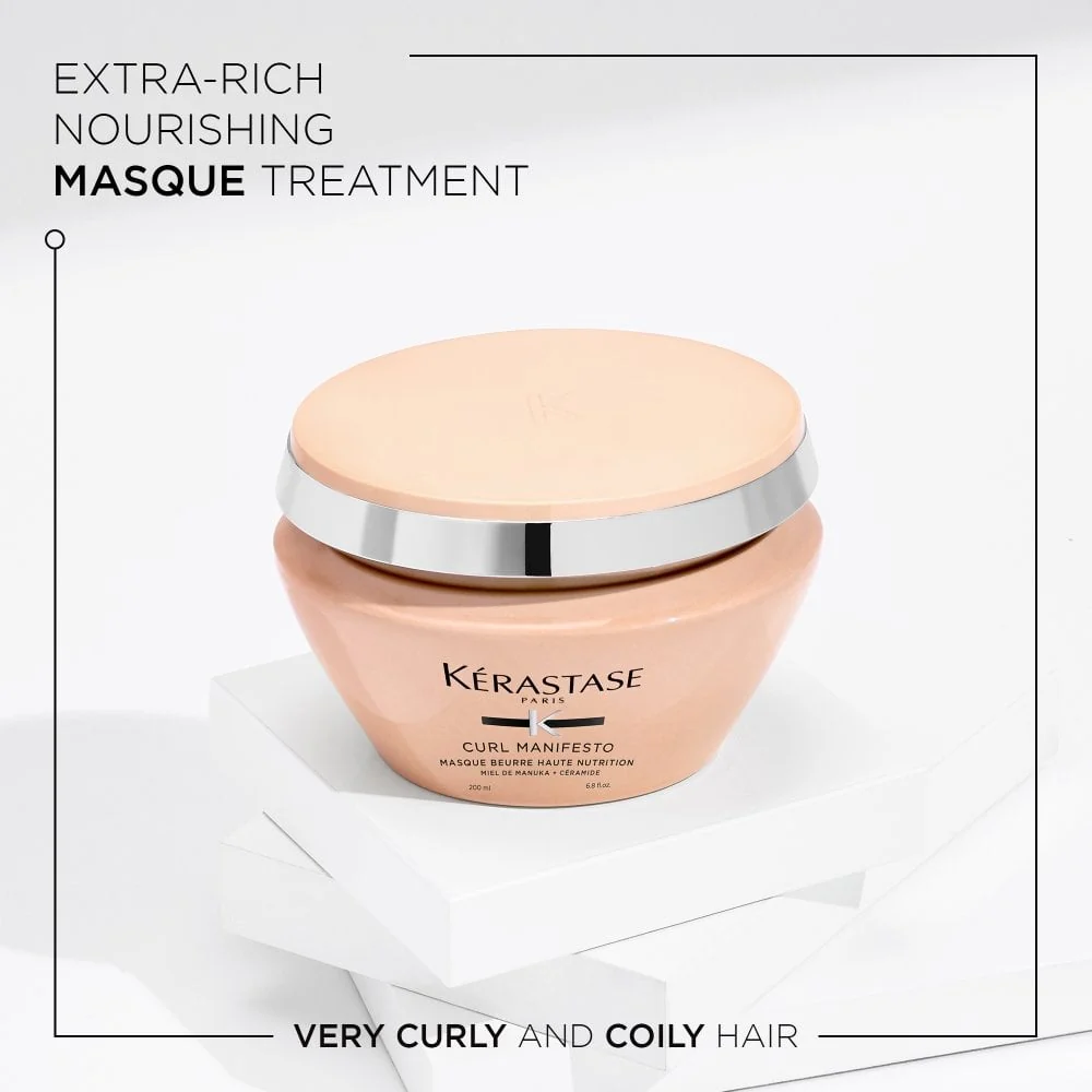 Kérastase Curl Manifesto Mask Beurre Haute Nutrition Butter Mask 200ml - Image 2