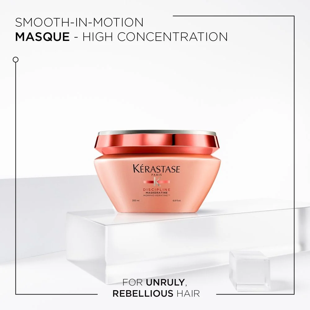 Kérastase Discipline Maskeratine Smooth-In-Motion Intense Care Mask 200ml - Image 2