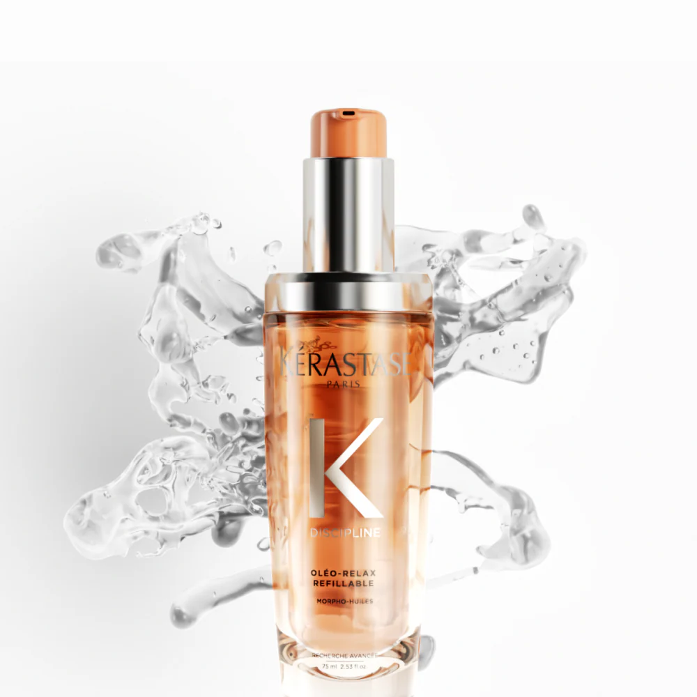 Kérastase Discipline Oleo-Relax Hair Oil Refill Capsule 75ml - Image 5