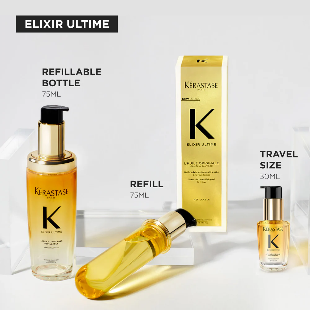 Kérastase Elixir Ultime L'Huile Originale Hair Oil 75ml - Image 12
