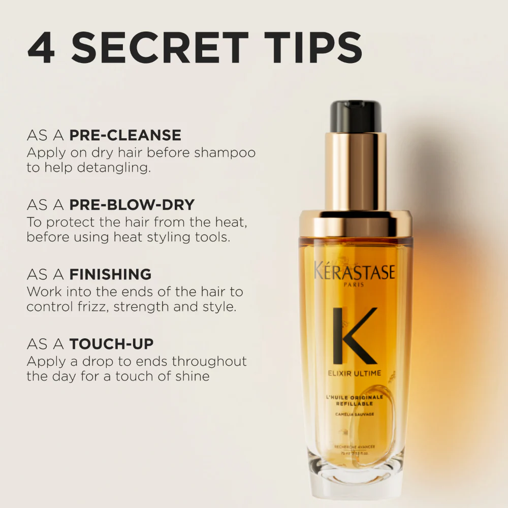 Kérastase Elixir Ultime L'Huile Originale Hair Oil 75ml - Image 6