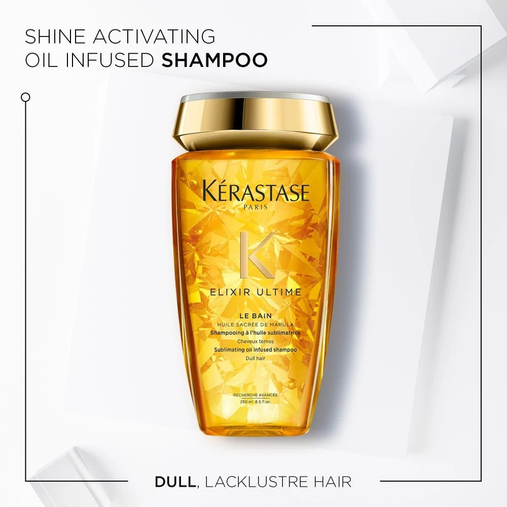 Kérastase Elixir Ultime Le Bain Sublimating Oil-Infused Shampoo 250ml - Image 2