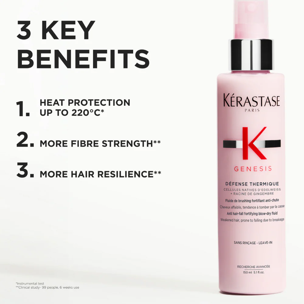Kérastase Genesis Defense Thermique Anti Hair-Loss Blow-Dry Oil 150ml - Image 2