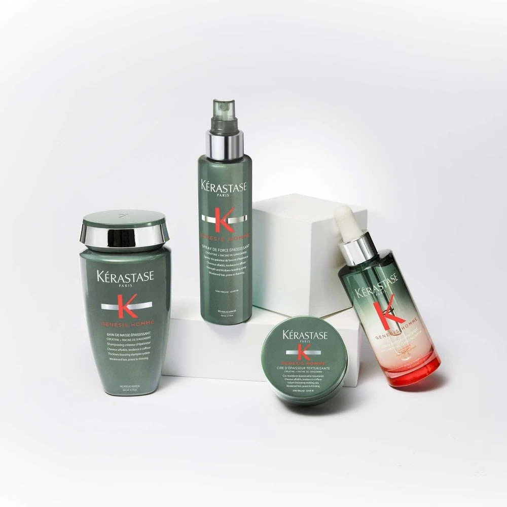 Kérastase Genesis Homme Thickness Boosting & Anti Hair-Fall System Trio - Image 6