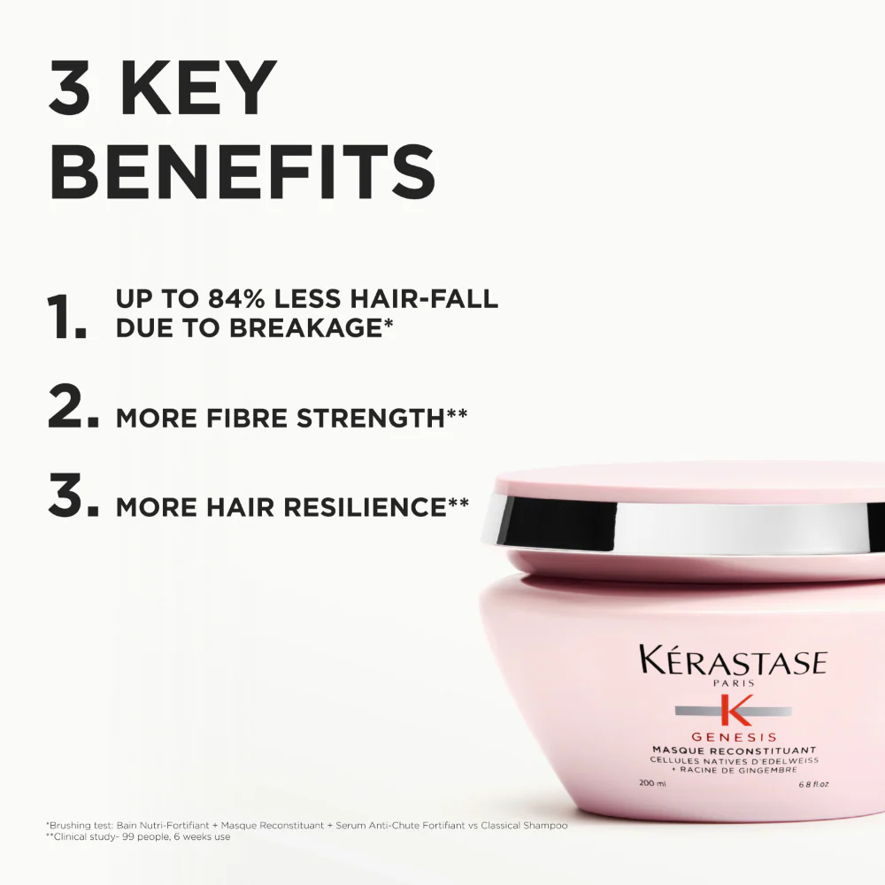 Kérastase Genesis Reconstituant Anti Hair-Loss Intense Mask 200ml - Image 2