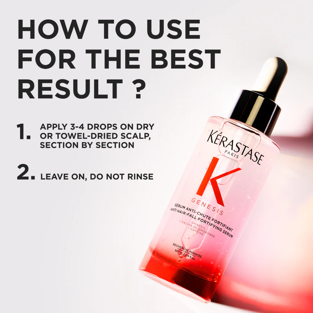 Kérastase Genesis Serum Anti-Chute Fortifiant Anti Hair-Loss Serum 90ml - Image 7