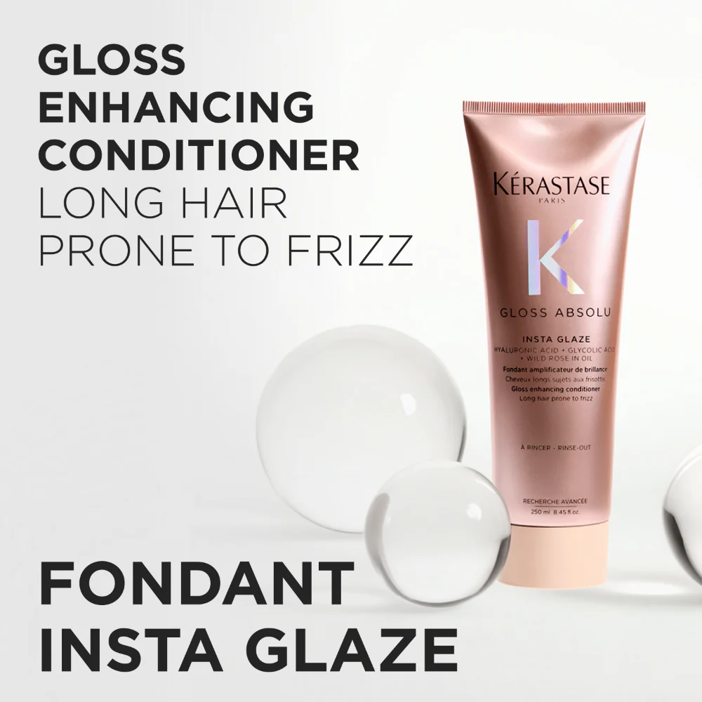 Kérastase Gloss Absolu Fondant Amplificateur Insta Glaze Gloss Enhancing Conditioner 250ml - Image 8