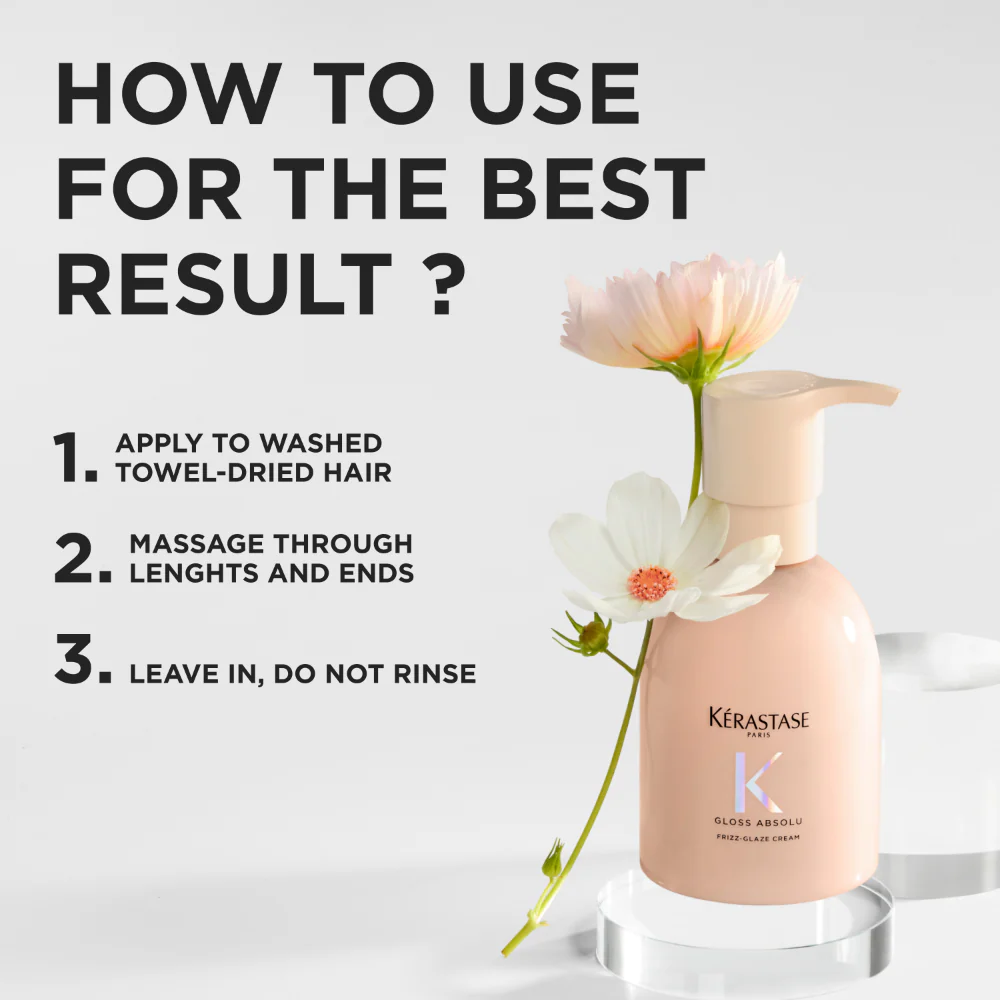 Kérastase Gloss Absolu Frizz-Glaze Cream 45ml - Image 7