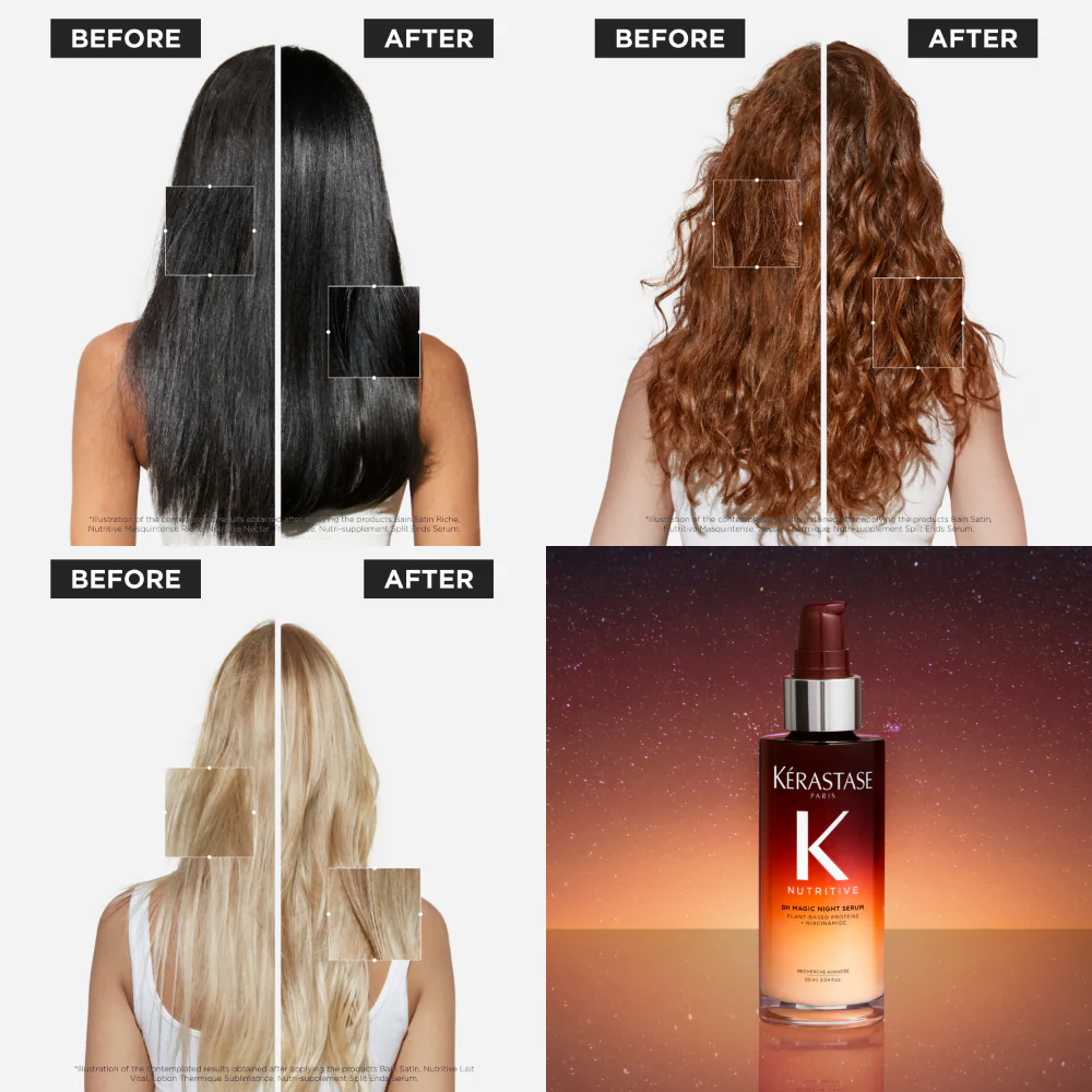 Kérastase Nutritive 8H Magic Night Serum 90ml - Image 3