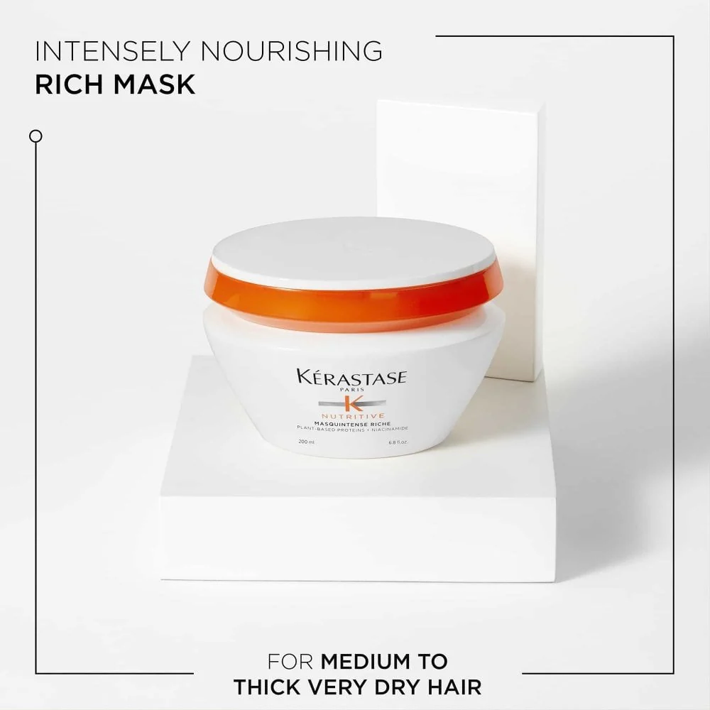 Kérastase Nutritive Masquintense Riche Deep Nutrition Rich Mask 200ml - Image 2