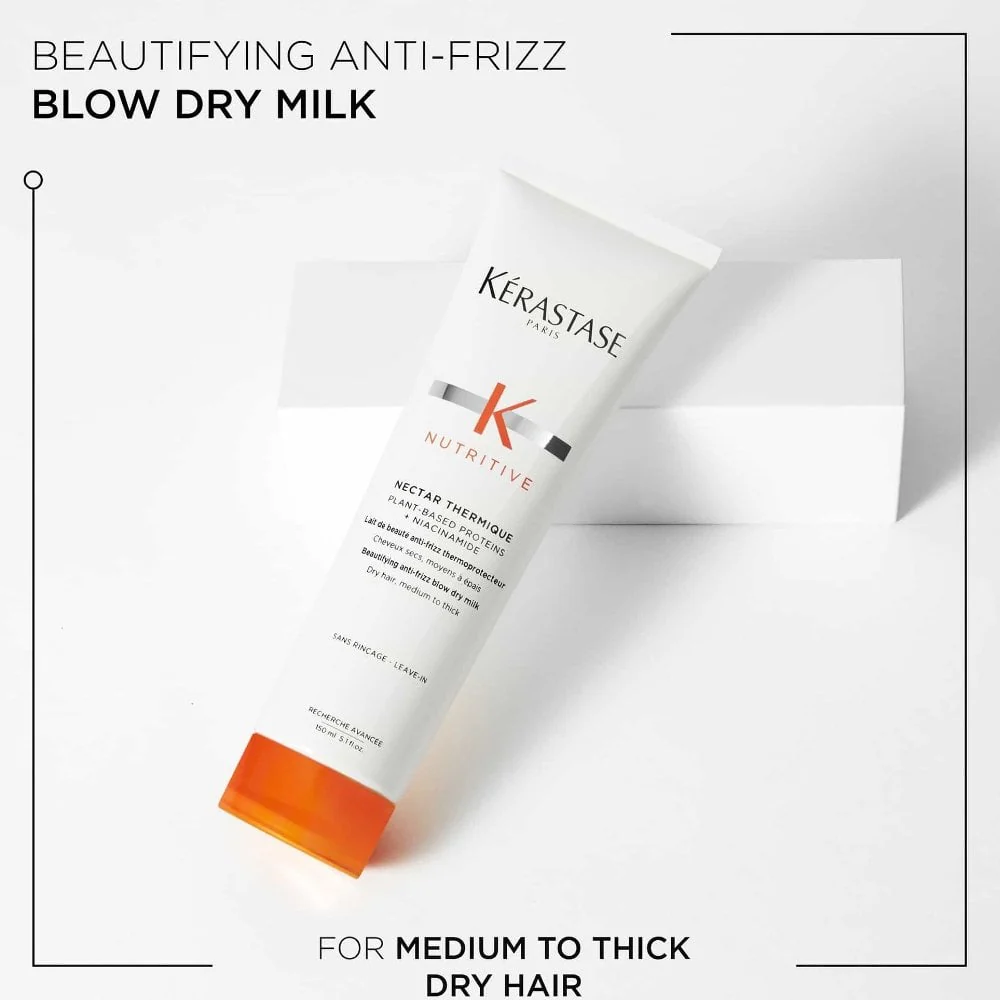 Kérastase Nutritive Nectar Thermique Anti-Frizz Blow Dry Milk 150ml - Image 2