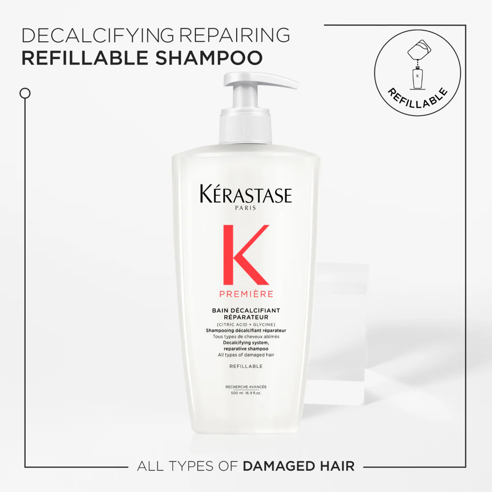 Kérastase Première Bonding Advanced Repairing Shampoo Refillable Bottle 500ml - Image 2