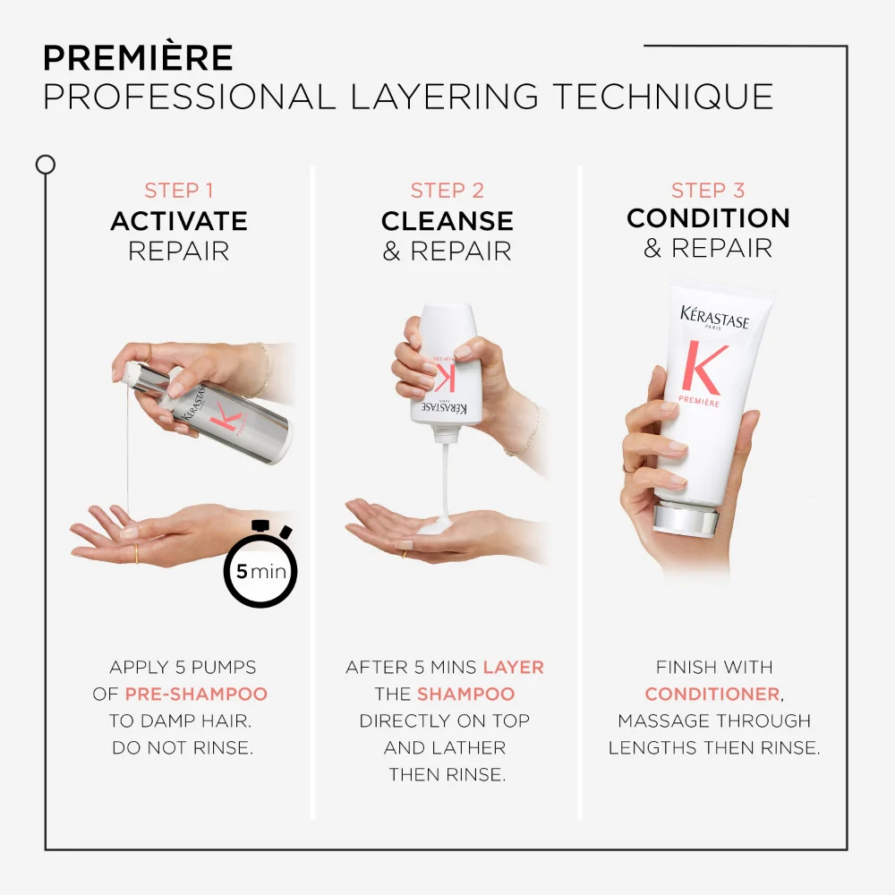 Kérastase Première Intensive Shine Repairing Hair Oil 30ml - Image 3