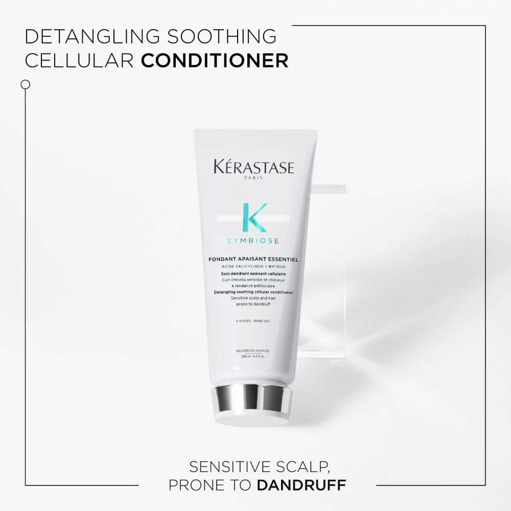 Kérastase Symbiose Fondant Apaisant Essentiel Detangling Cellular Conditioner 200ml - Image 4