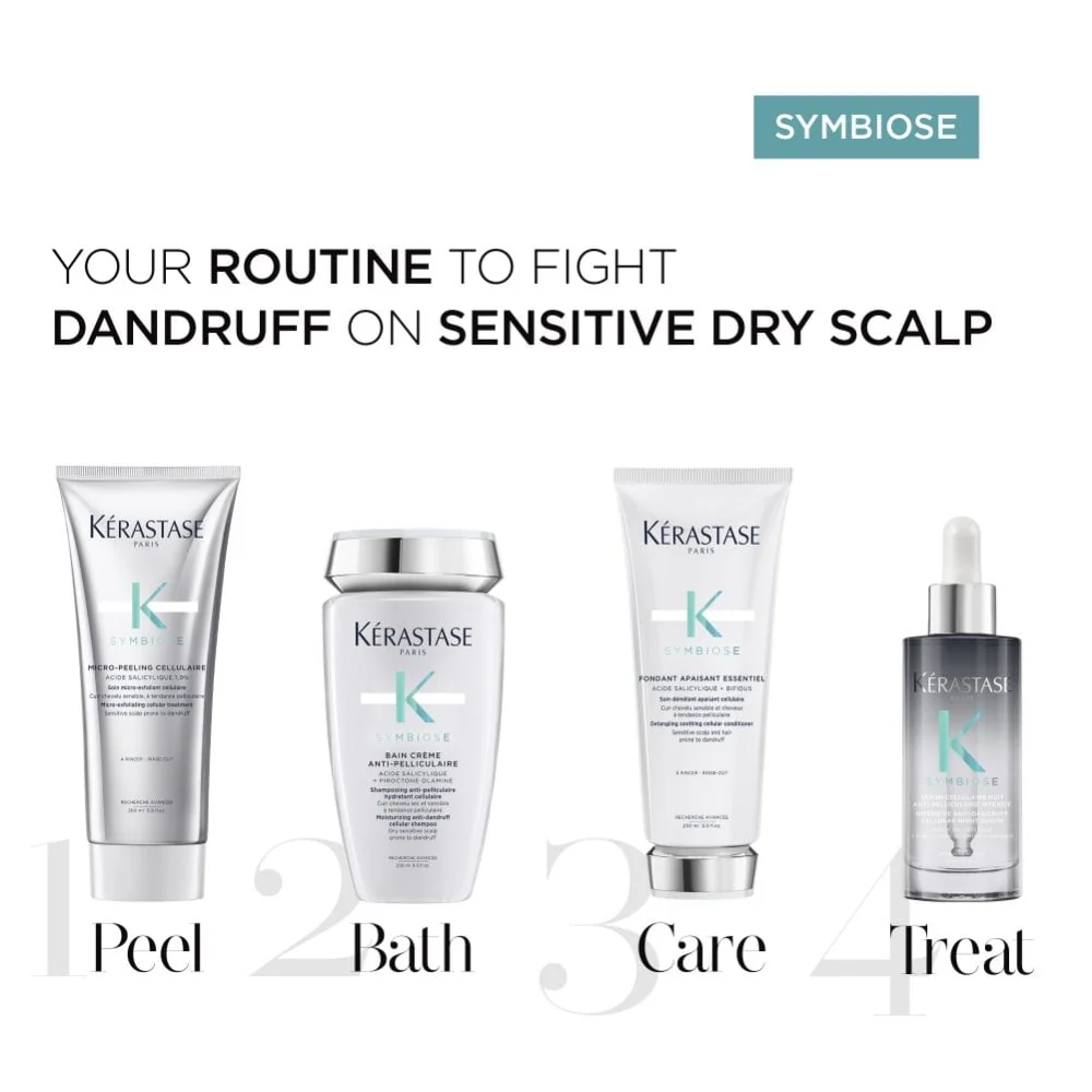 Kérastase Symbiose Serum Cellulaire Anti-Pelliculaire Intensif Anti-Dandruff Cellular Night Serum 90ml - Image 6