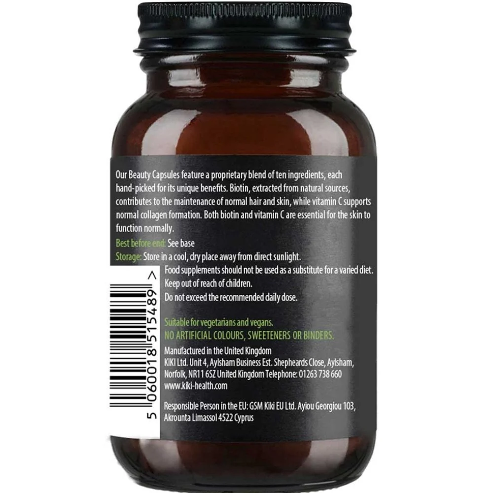 Kiki Health Beauty Blend with Ceramides 60 Vegicaps - Image 3