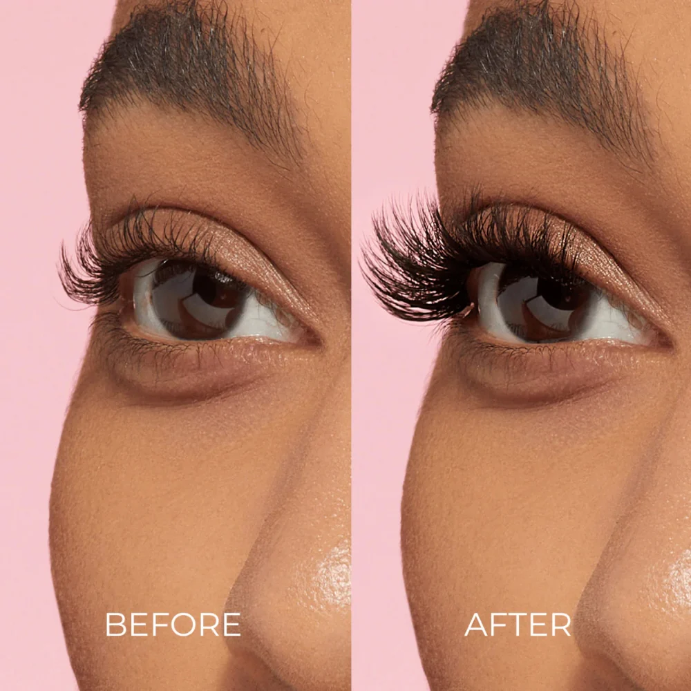 Kiss imPress Press-On Falsies Individual Lashes Black 05 Bold Volume 12 Clusters - Image 2