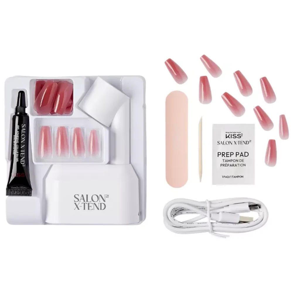Kiss Salon X-tend LED Soft Gel System Starter Kit Tone 30x - Image 3