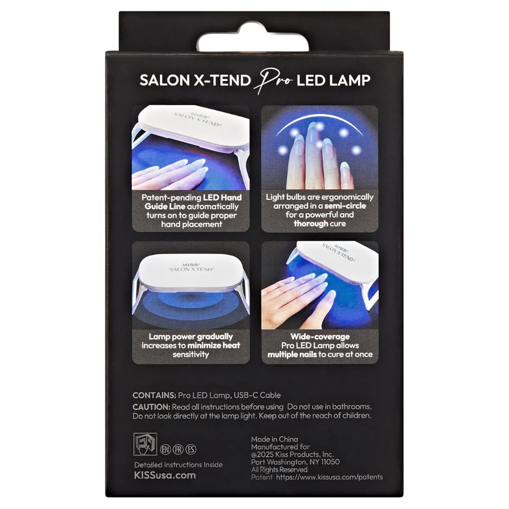Kiss Salon X-Tend Pro LED Nail Lamp - Image 3