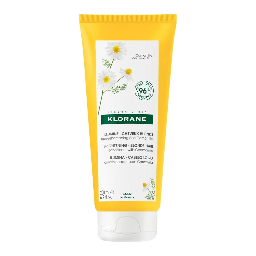 Klorane Brightening Chamomile Shampoo & Conditioner Twin 2 x 200ml - Image 3