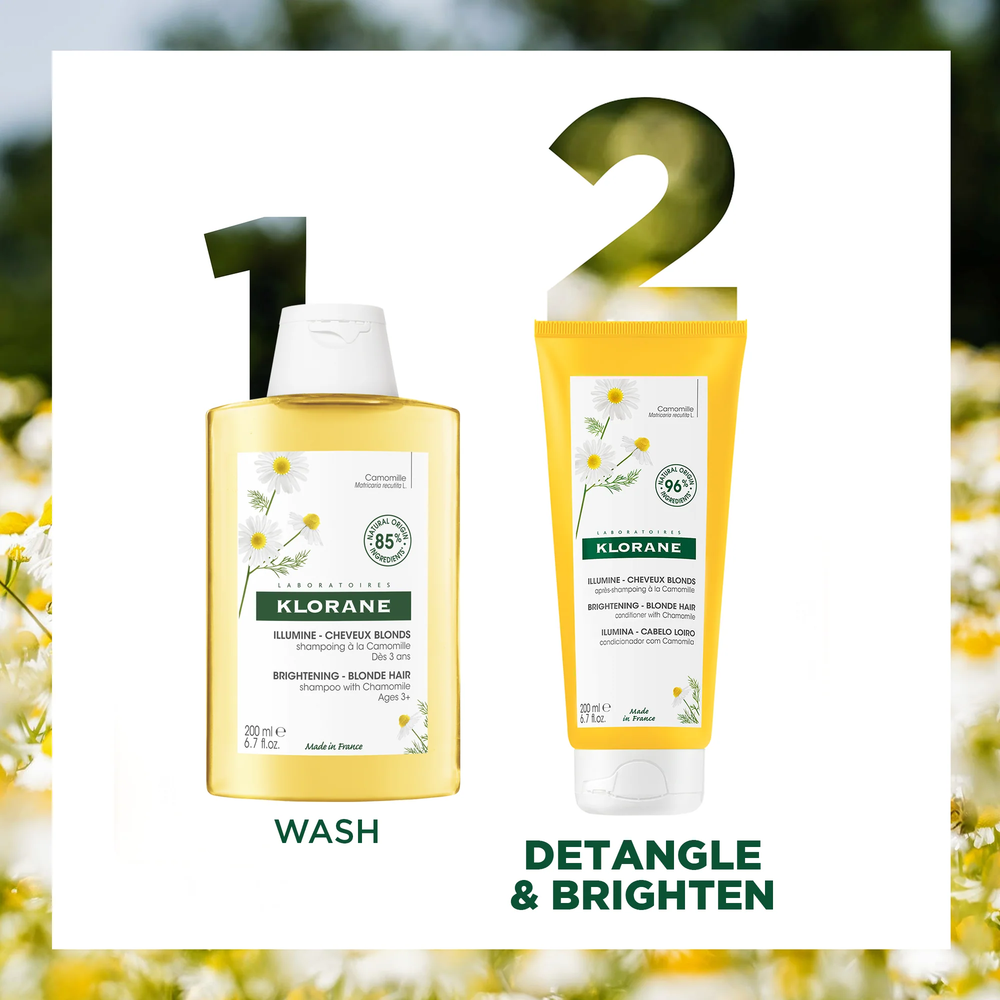 Klorane Brightening Conditioner 200ml - Image 2