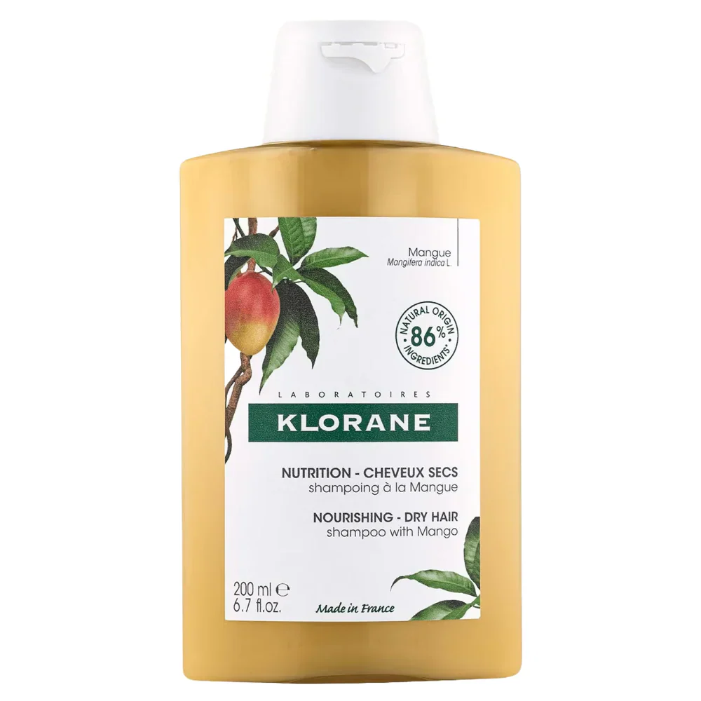 Klorane Mango Nourishing Shampoo & Conditioner Twin 2 x 200ml - Image 2