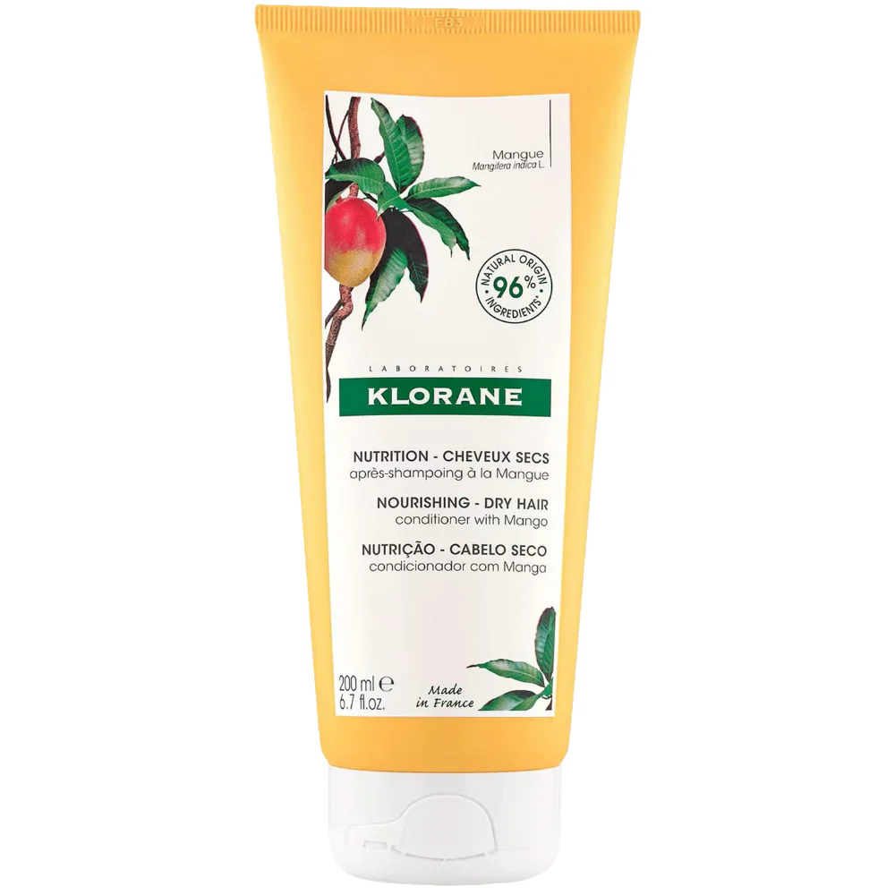 Klorane Mango Nourishing Shampoo & Conditioner Twin 2 x 200ml - Image 3
