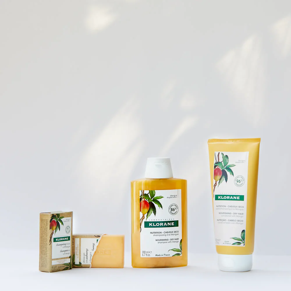 Klorane Mango Nourishing Shampoo & Conditioner Twin 2 x 200ml - Image 4