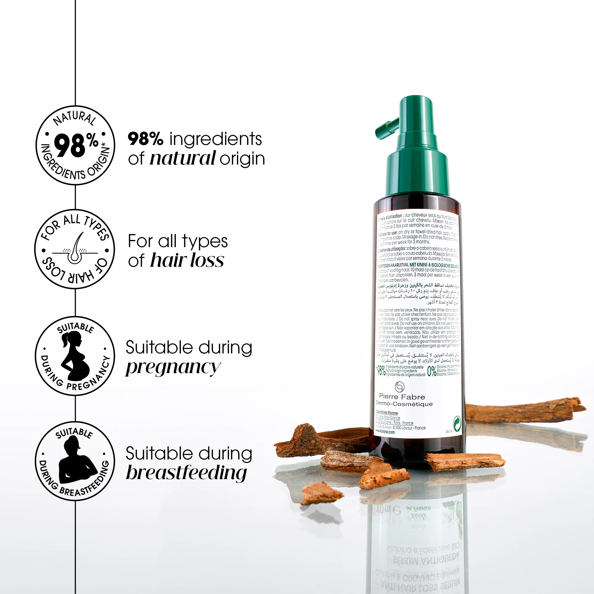 Klorane Strengthening Serum 100ml - Image 4