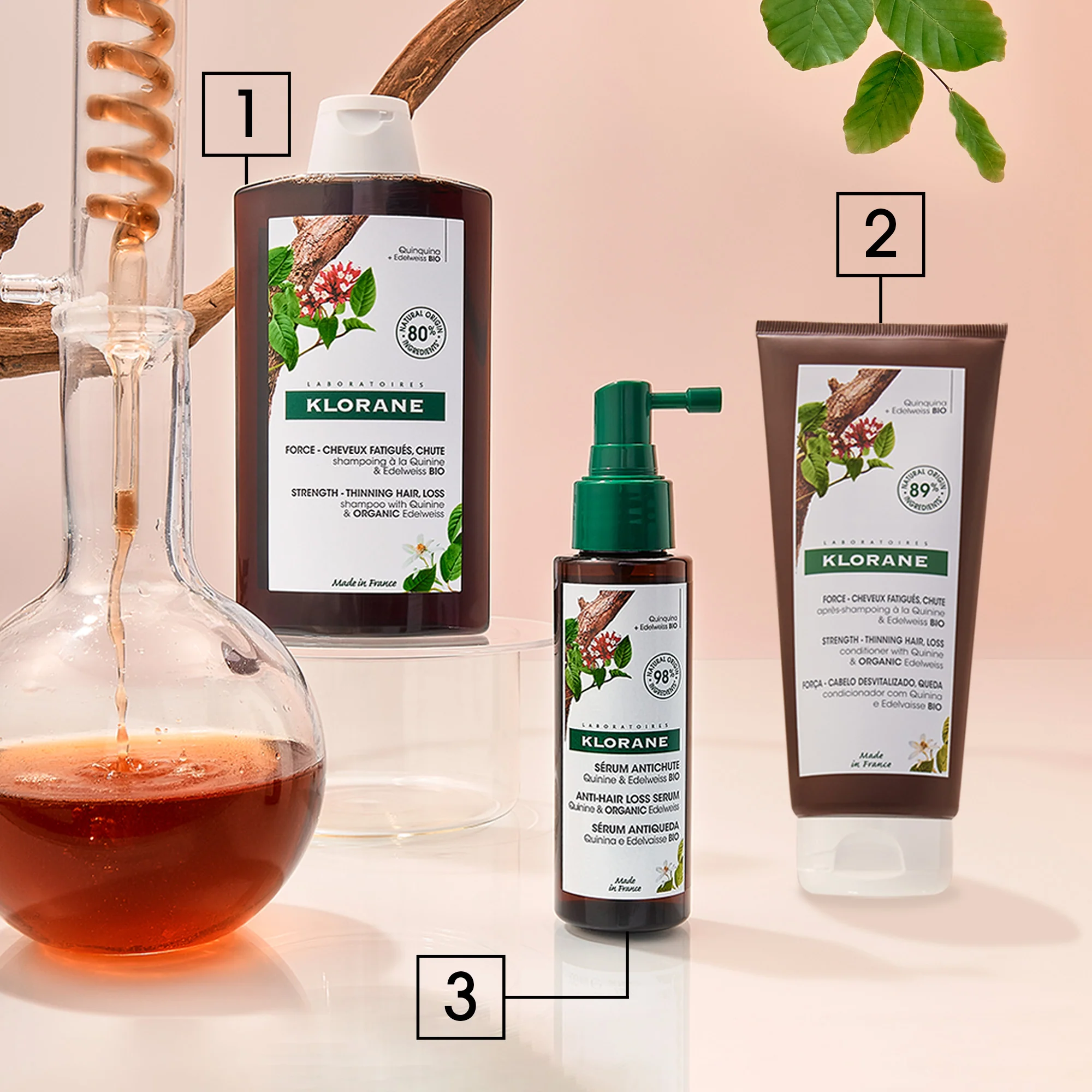 Klorane Strengthening Shampoo 200ml - Image 5