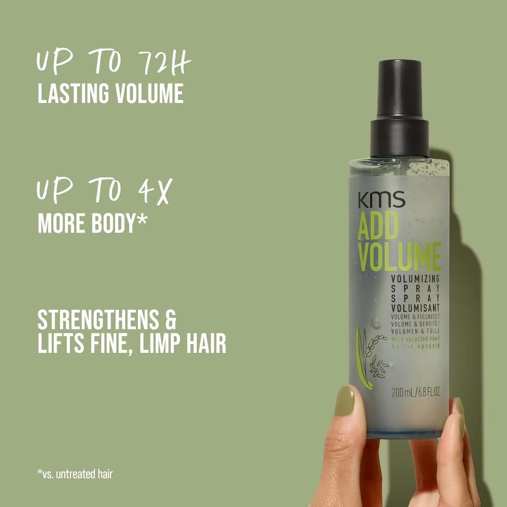 KMS Add Volume Buildable Volumising Spray 200ml - Image 3
