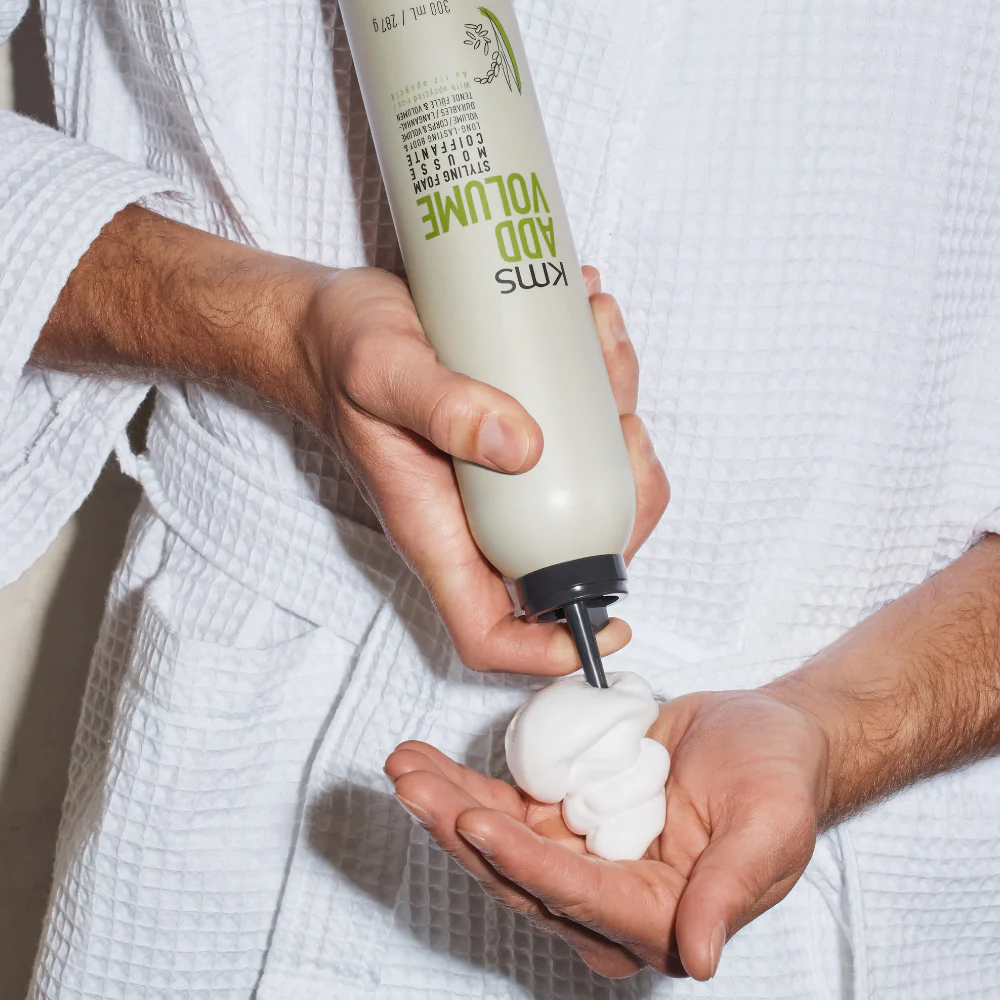 KMS Add Volume Long-Lasting Body Styling Foam 300ml - Image 6