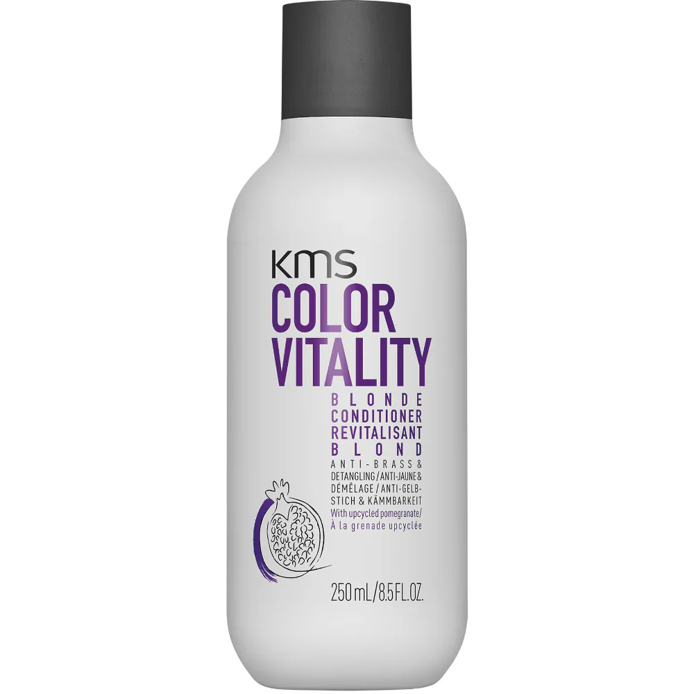 KMS Colour Vitality Blonde Anti-Brass Shampoo 300ml & Conditioner 200ml Twin - Image 2