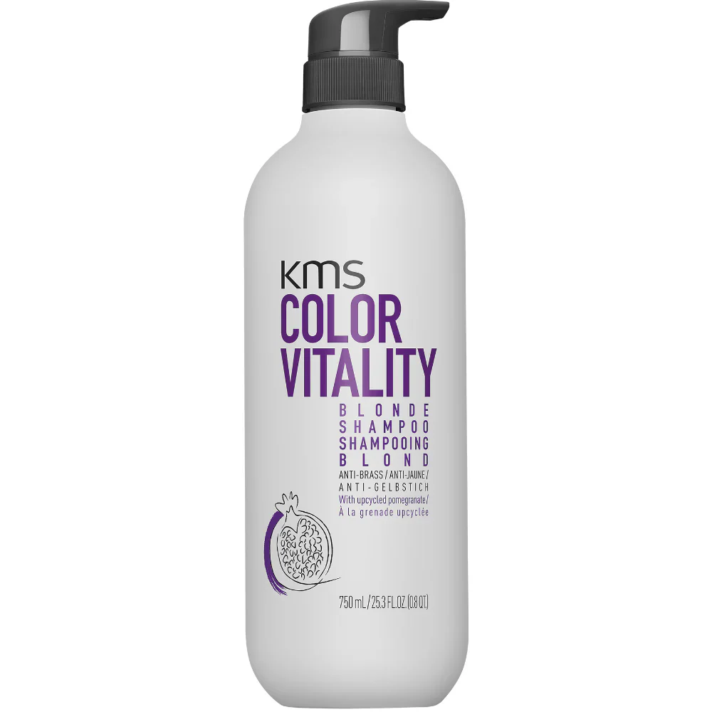 KMS Colour Vitality Blonde Anti-Brass Shampoo & Conditioner Twin 2 x 750ml - Image 3
