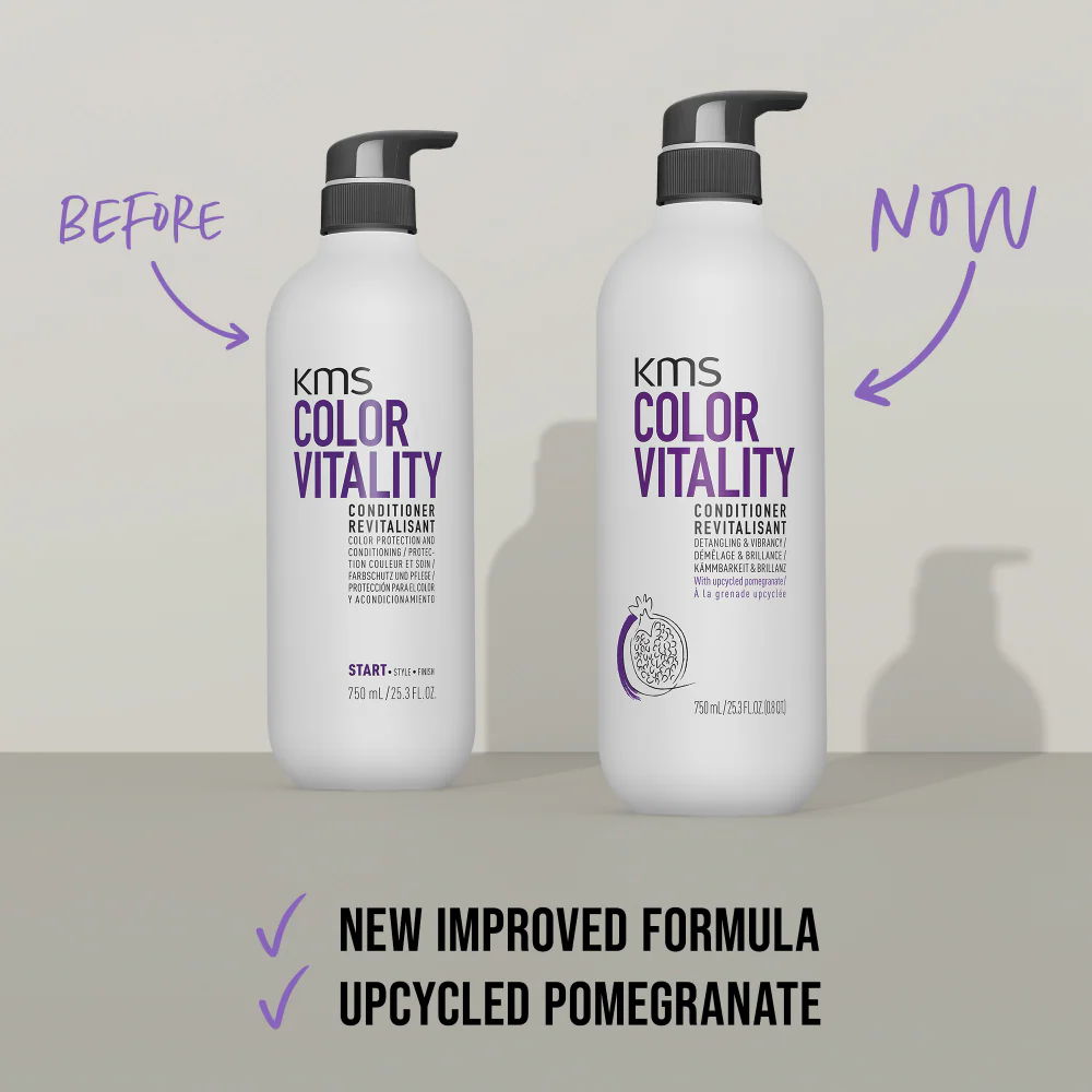 KMS Colour Vitality Detangling & Vibrancy Conditioner 750ml - Image 5