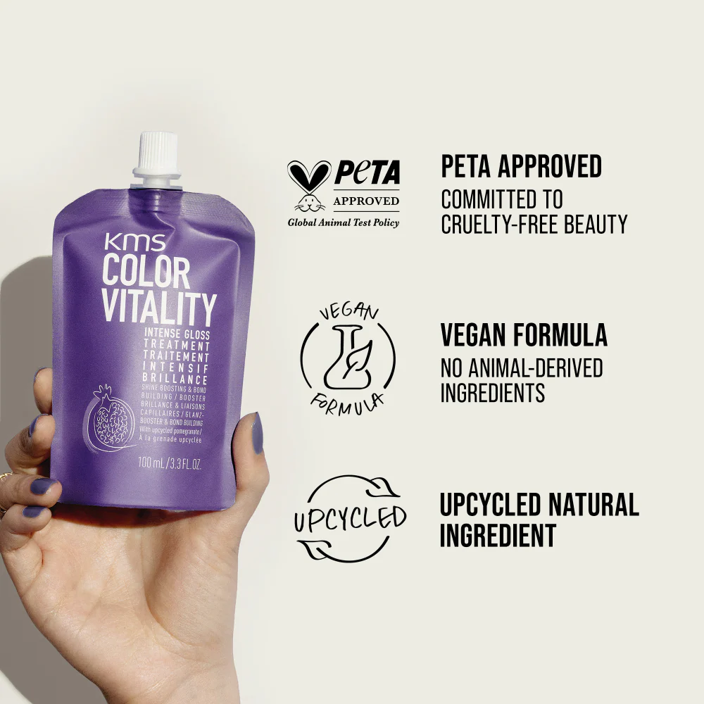 KMS Colour Vitality Intense Gloss Shine Boosting & Bond Building Treatment 100ml - Image 4