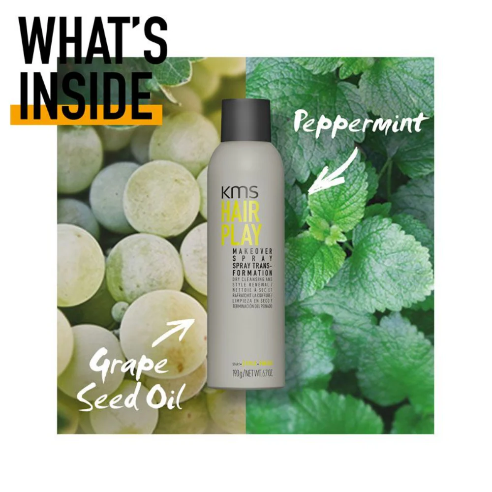 KMS Hair Play Makeover Spray 190g - Image 7