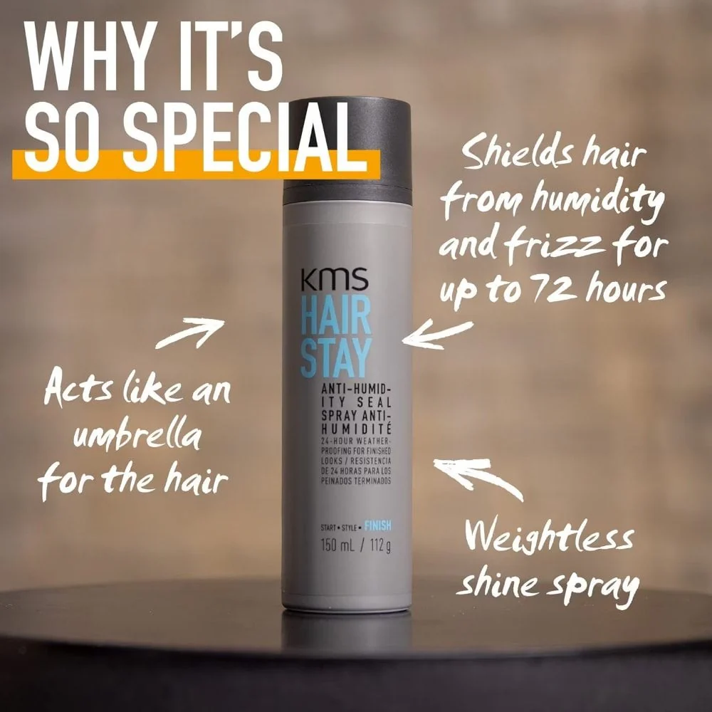 KMS Hair Stay Anti Humidity Seal 150ml - Image 4