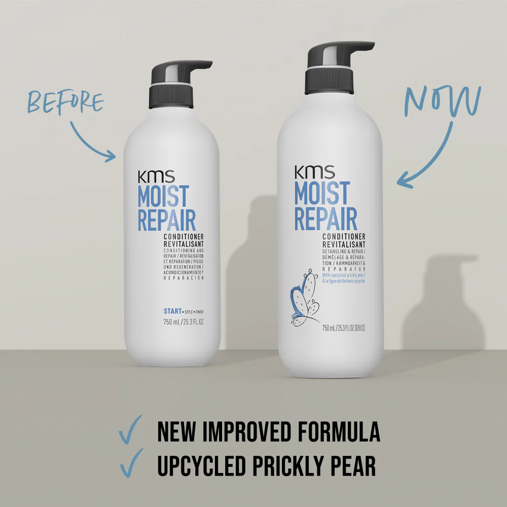 KMS Moist Repair Detangling & Repair Conditioner 750ml - Image 6