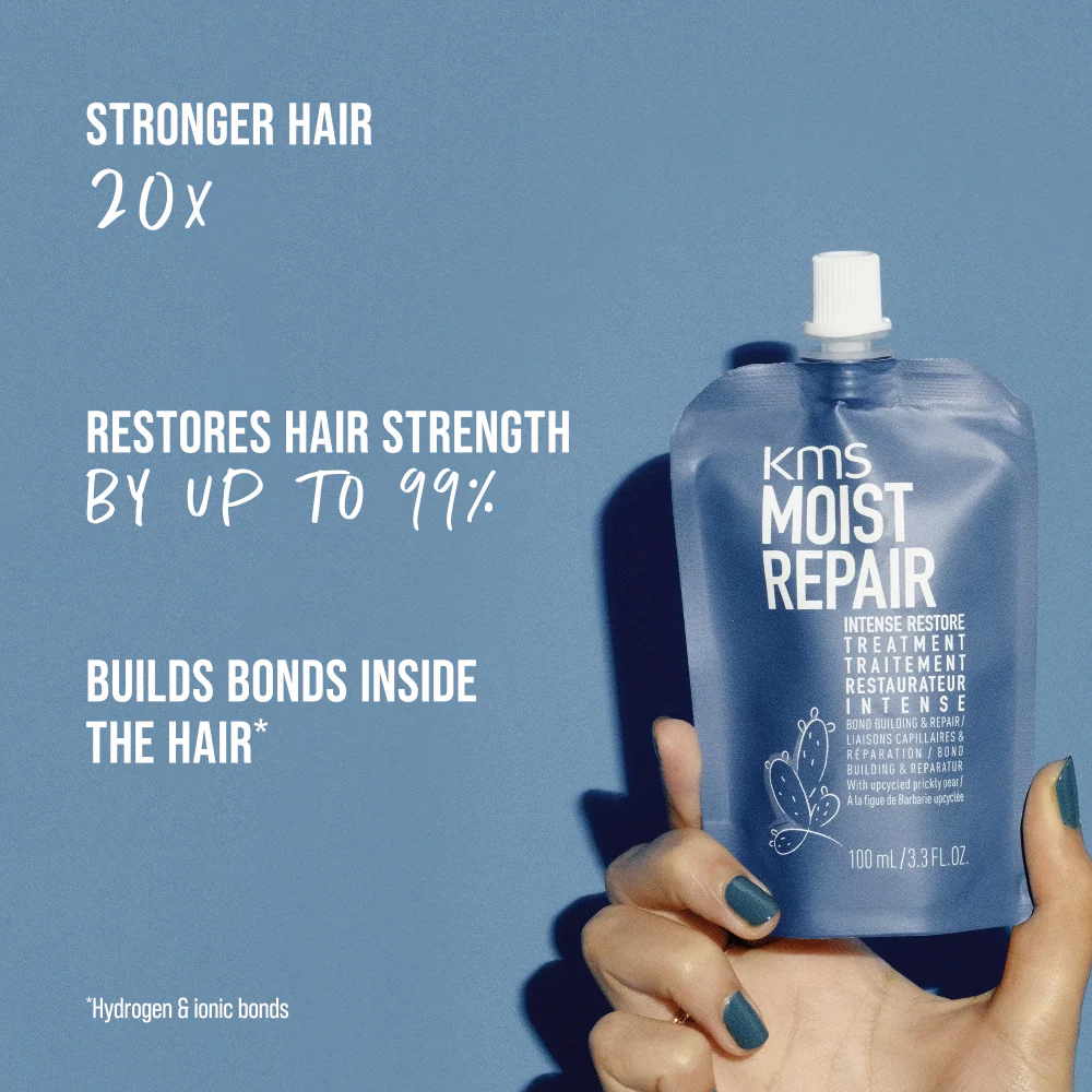 KMS Moist Repair Intense Restore Bond Building & Repair Treatment 100ml - Image 3