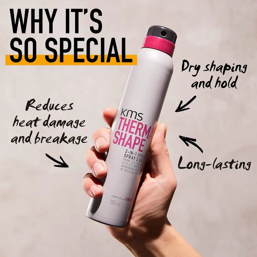 KMS Therma Shape 2-in-1 Spray 200ml - Image 2