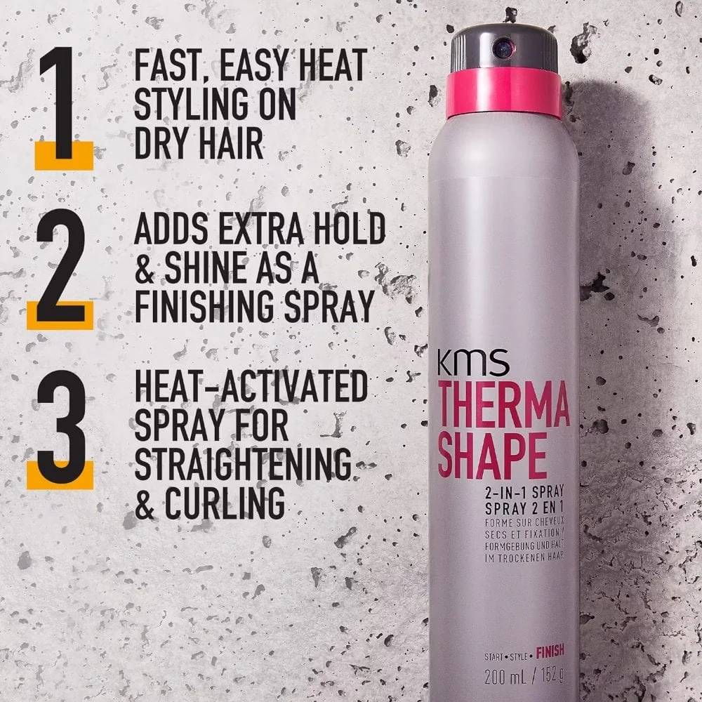 KMS Therma Shape 2-in-1 Spray 200ml - Image 3